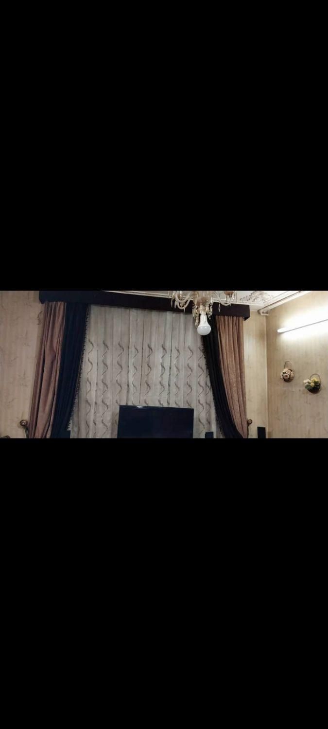 پرده حریر ترک با آستری والان مخمل در حدنو ۴میلیون|پرده، رانر، رومیزی|شیراز, جوادیه|دیوار