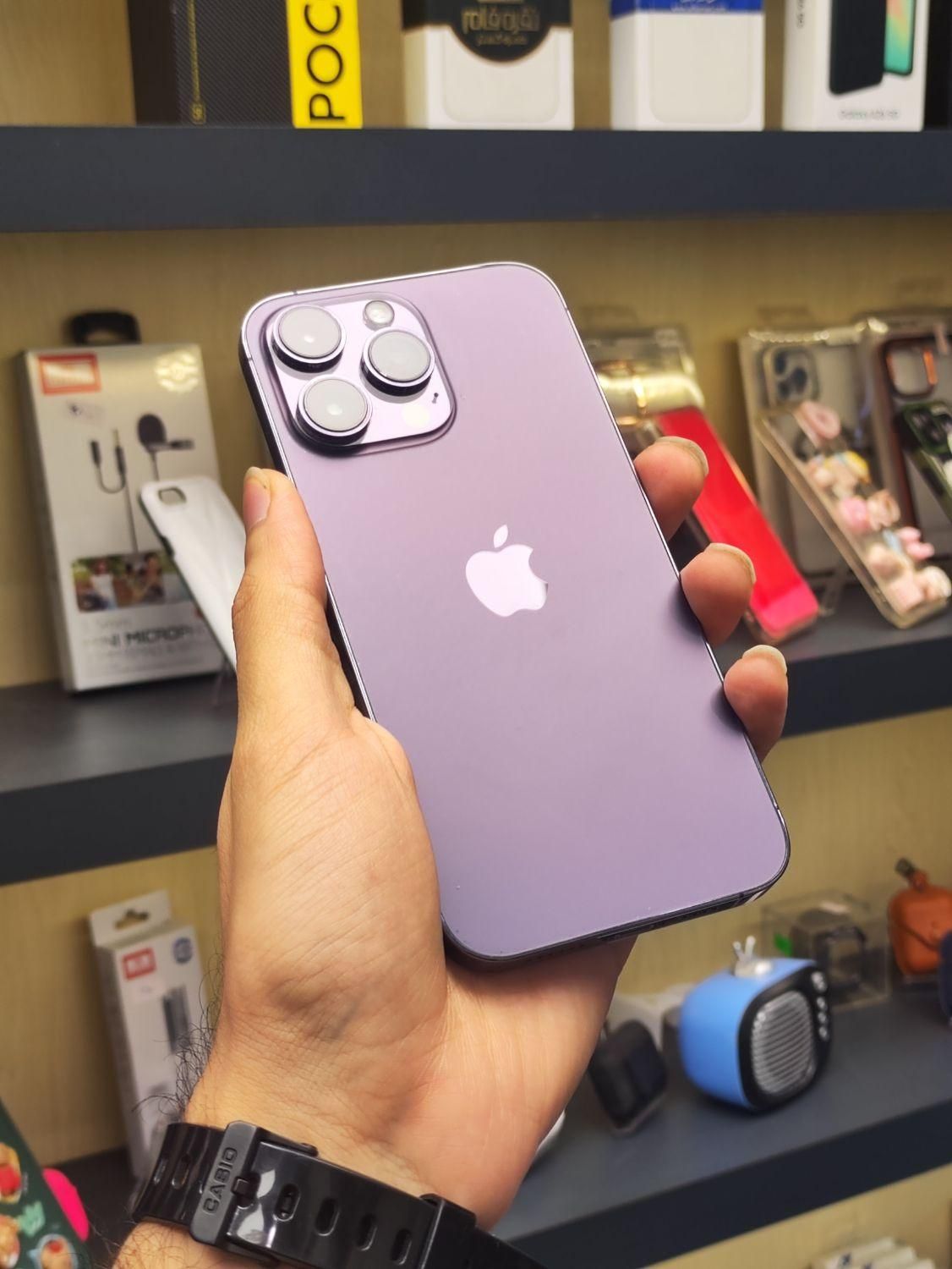اپل iphone 14 Pro Max با حافظهٔ ۲۵۶ ZA|موبایل|قم, عمار یاسر|دیوار