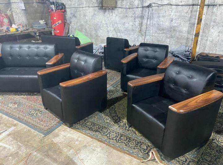 نیم ست اداری/ مبل فلزی / مبل انتیک/مبل فورتیک/مبل|مبلمان اداری|کرج, کیانمهر|دیوار