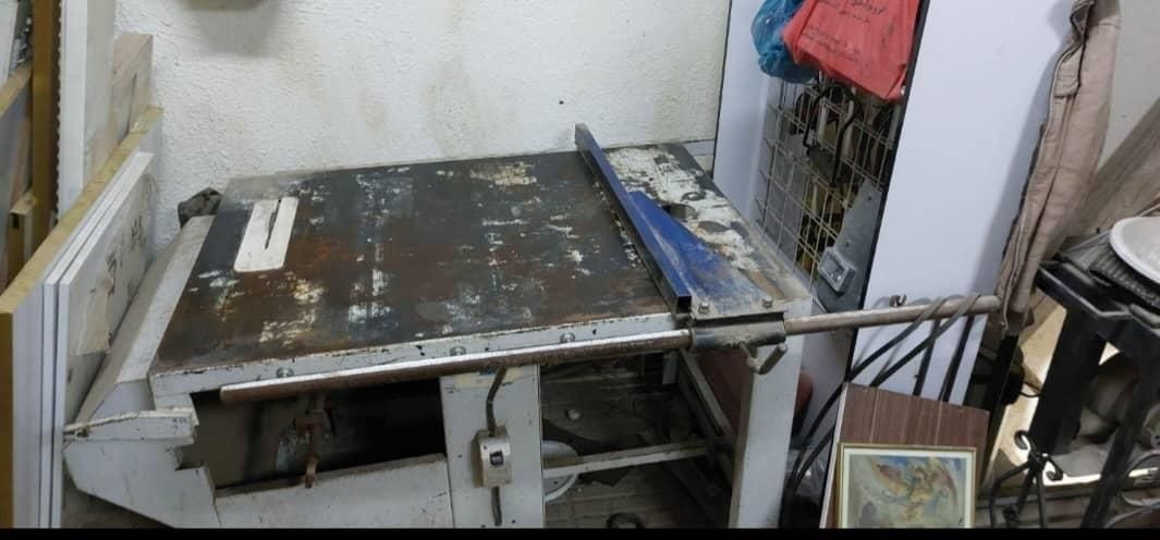 میز اره کارگاهی میزبرش چوب ام دی اف دور کن،صفحه بر|ماشین‌آلات صنعتی|کرج, باغستان|دیوار