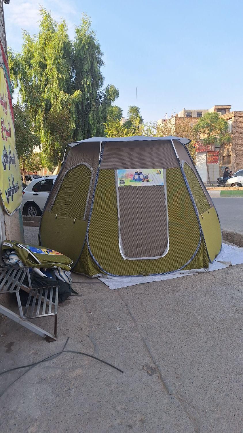 چادر مسافرتی 4،6،8،12،16نفره ضدآب و ضدآفتاب|کوهنوردی و کمپینگ|قم, نیروگاه|دیوار