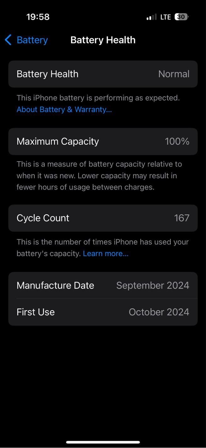 اپل iPhone 16 Pro با حافظهٔ ۲۵۶ گیگابایت|موبایل|تهران, شهران شمالی|دیوار