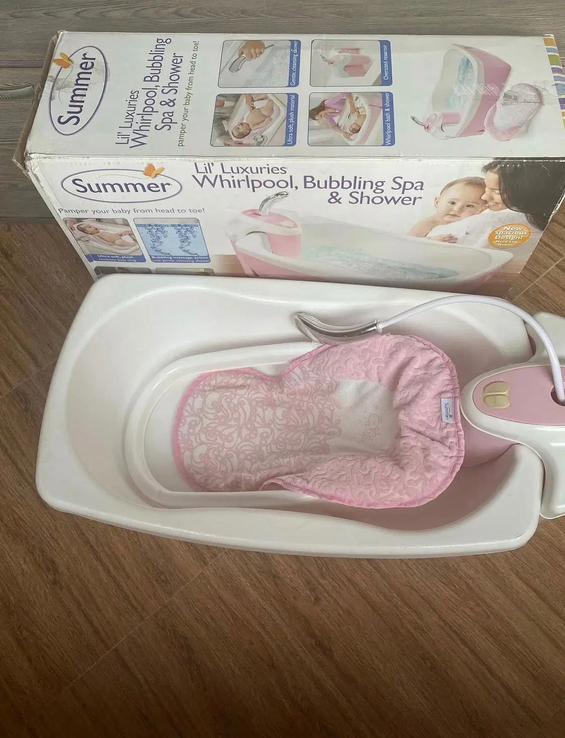 وان جکوزی سامر summer دوش دار با جعبه|اسباب و اثاث بچه|تهران, اقدسیه|دیوار