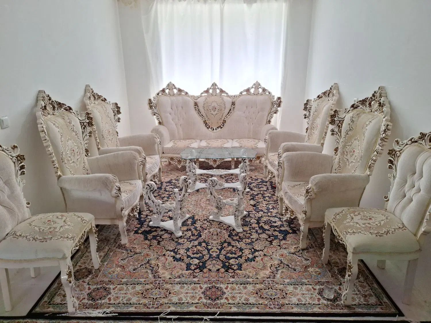 ۳دست مبل در حد نو|مبلمان خانگی و میز عسلی|مشهد, ایثار|دیوار