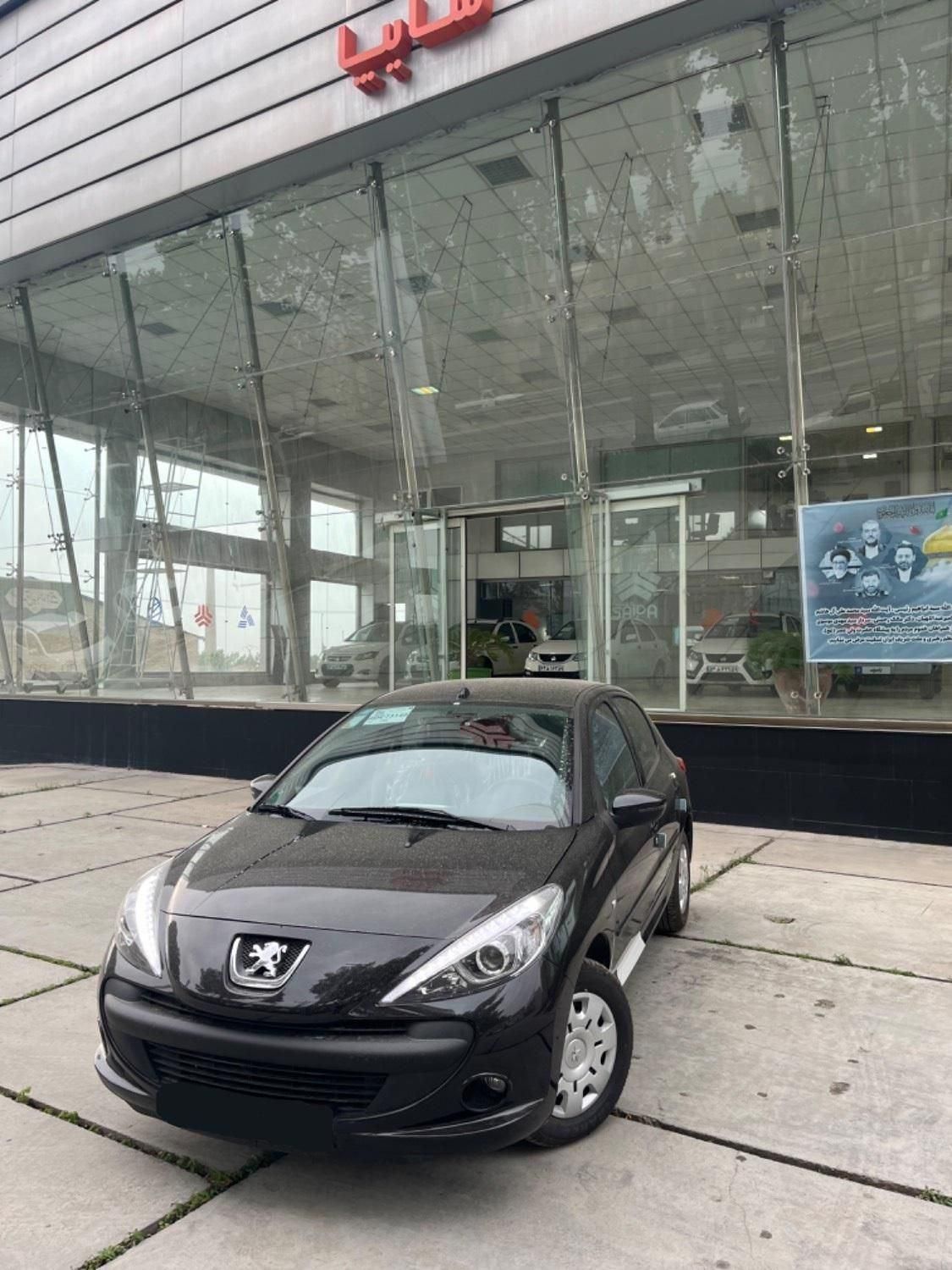 207 پانا ارتقا مشکی باESP (نقد و اقساط)|خودرو سواری و وانت|گرگان, |دیوار