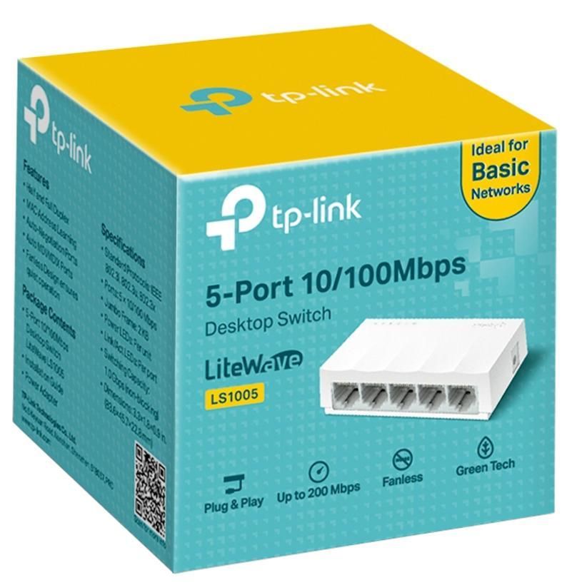 سوییچ شبکه 5پورت تی پی لینک Tplink switch|مودم و تجهیزات شبکه|اصفهان, باغ زرشک|دیوار