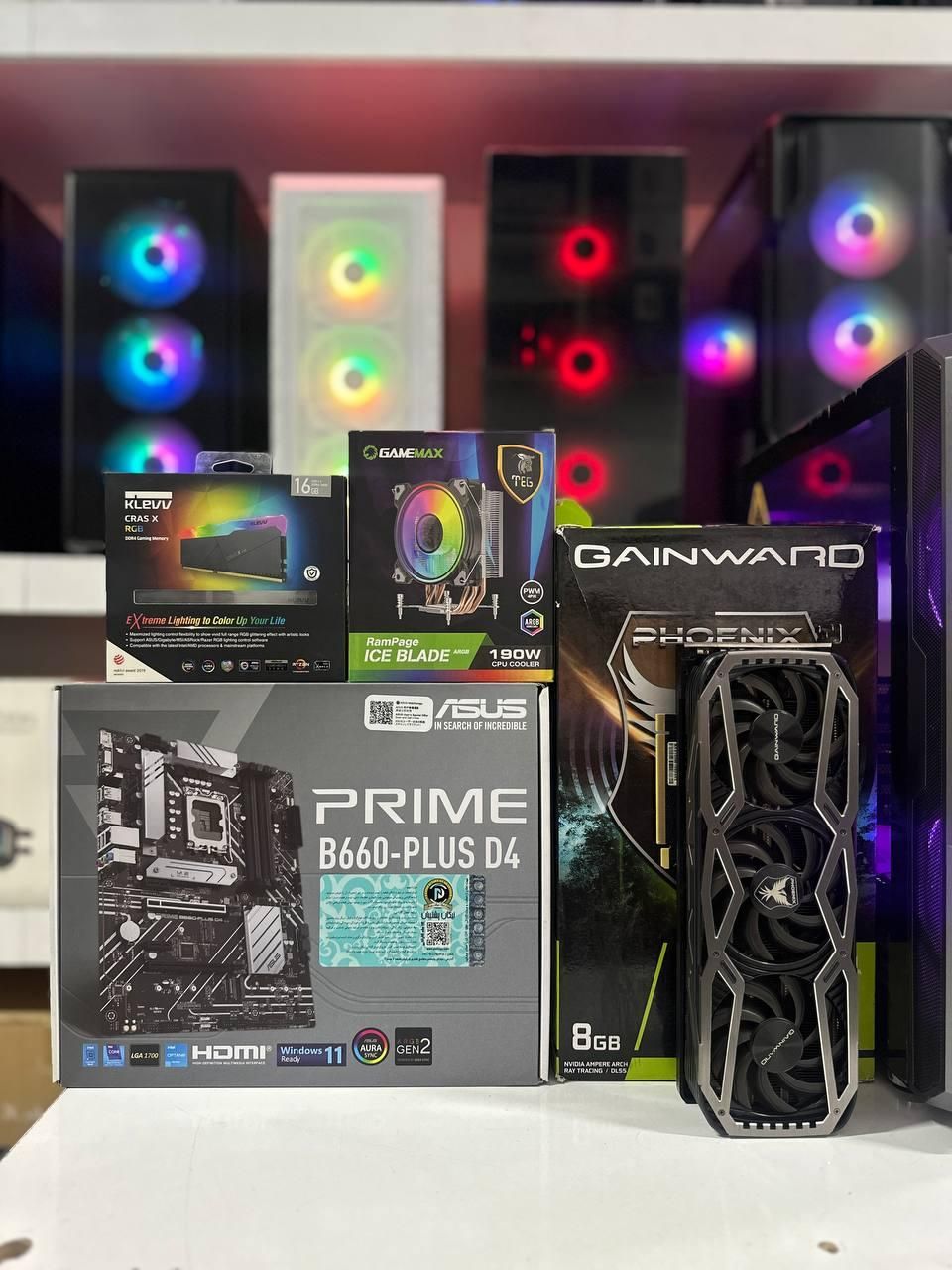 کیس گیمینگRTX3070Ti پردازندهi513400F با گارانتی|رایانه رومیزی|مشهد, فلسطین|دیوار
