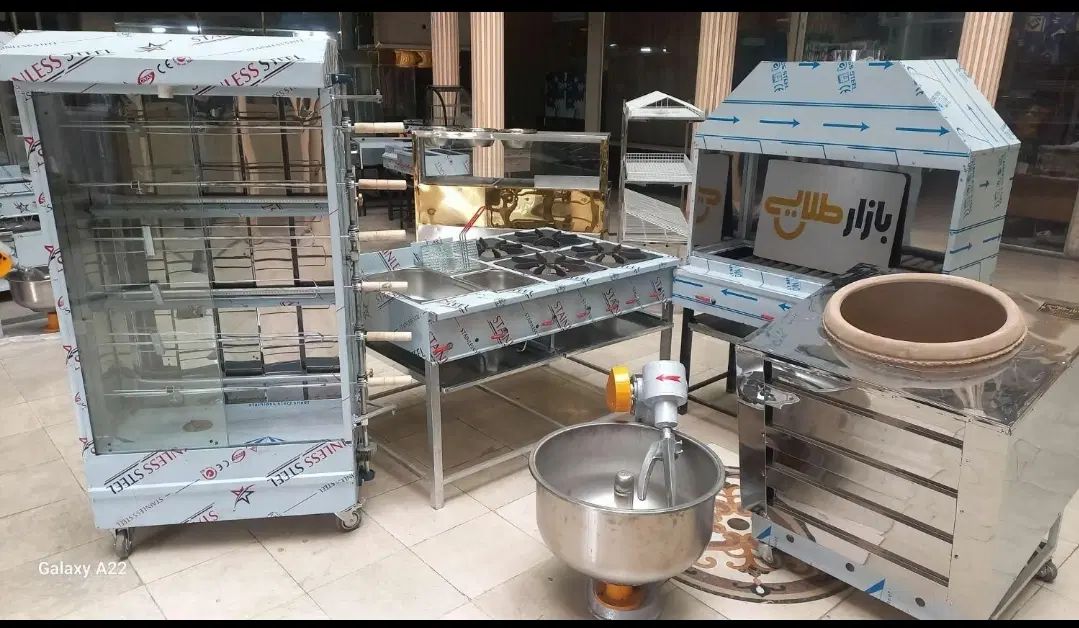لیزر شده استیکر ذرت تنوری کانتر میز وان سنک تجهیز|کافی‌شاپ و رستوران|تهران, مطهری|دیوار