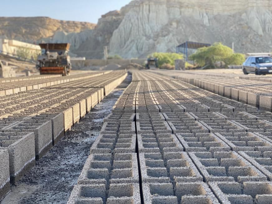 بلوک سبک طرح لیکا و سیمانی و جدول|مصالح و تجهیزات ساختمان|چابهار, |دیوار