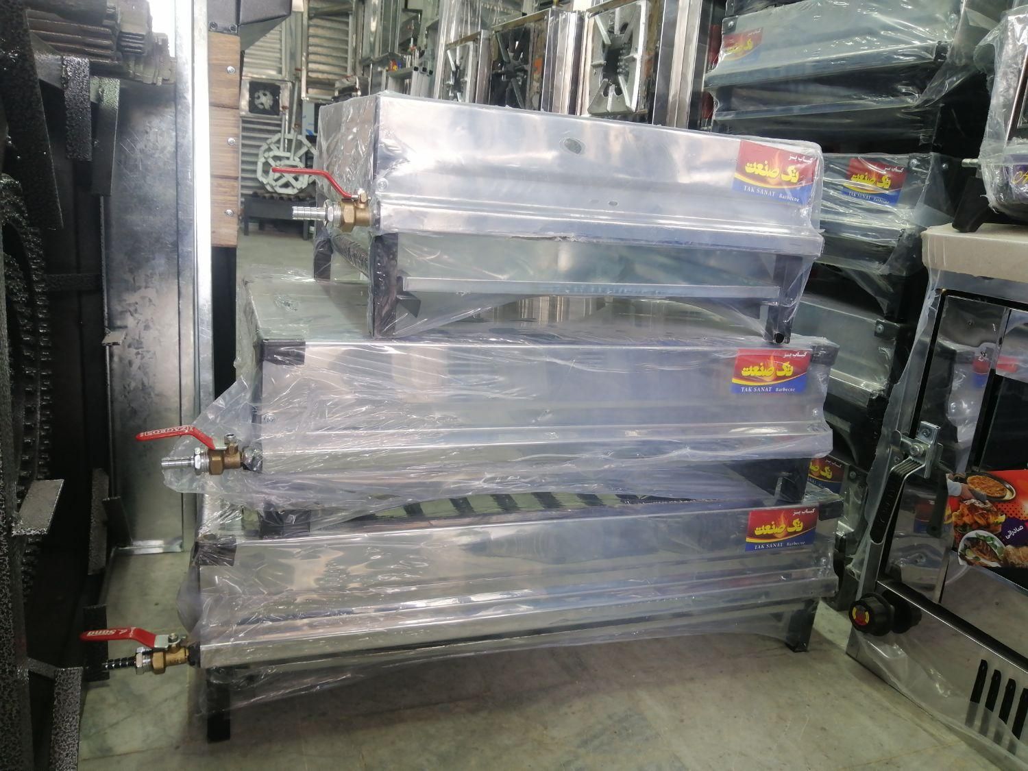 منقل گازی استیل کباب پزگازی منقل چدن دار|اجاق گاز و لوازم برقی پخت‌وپز|مشهد, امیر|دیوار