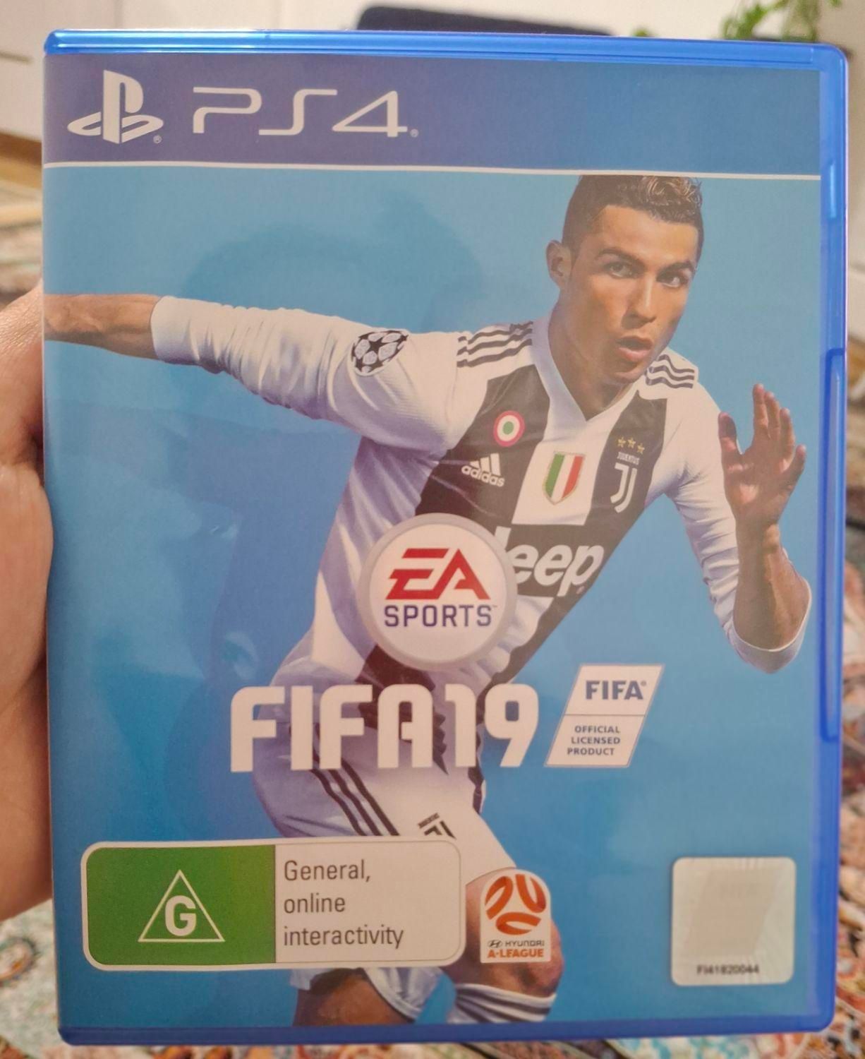 سیدی فیفا ۱۹ برای PS4|کنسول، بازی ویدئویی و آنلاین|بهشهر, |دیوار