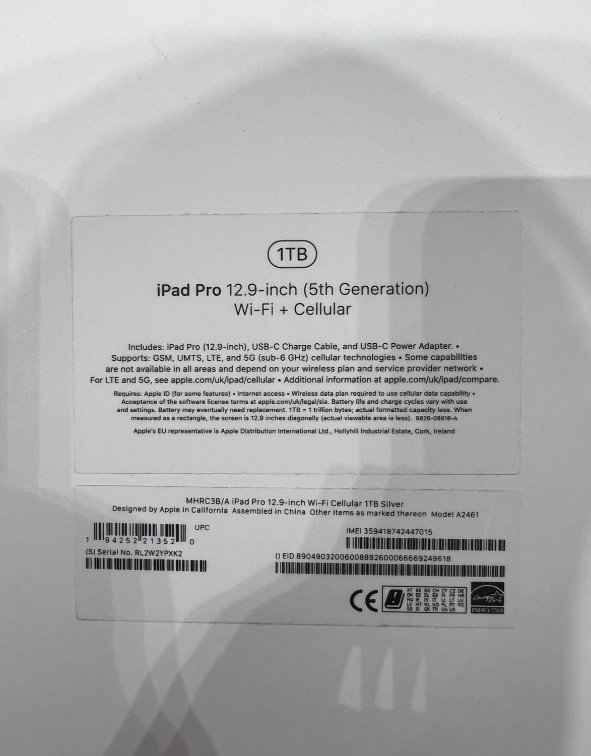 ایپد پرو‌یک ترابایت|تبلت|اهواز, کیانپارس |دیوار