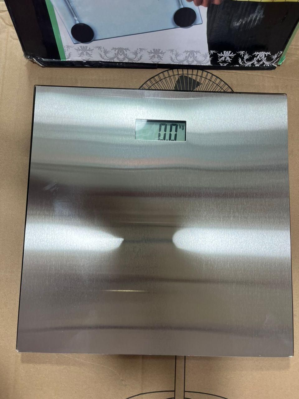 ترازو وزنی شیشه ای روکش استیل|آرایشی، بهداشتی، درمانی|بندر گناوه, |دیوار