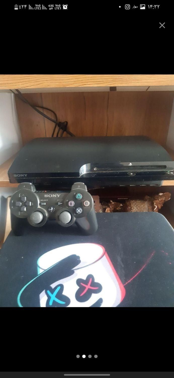 ps3 500g slim|کنسول، بازی ویدئویی و آنلاین|کرمان, |دیوار