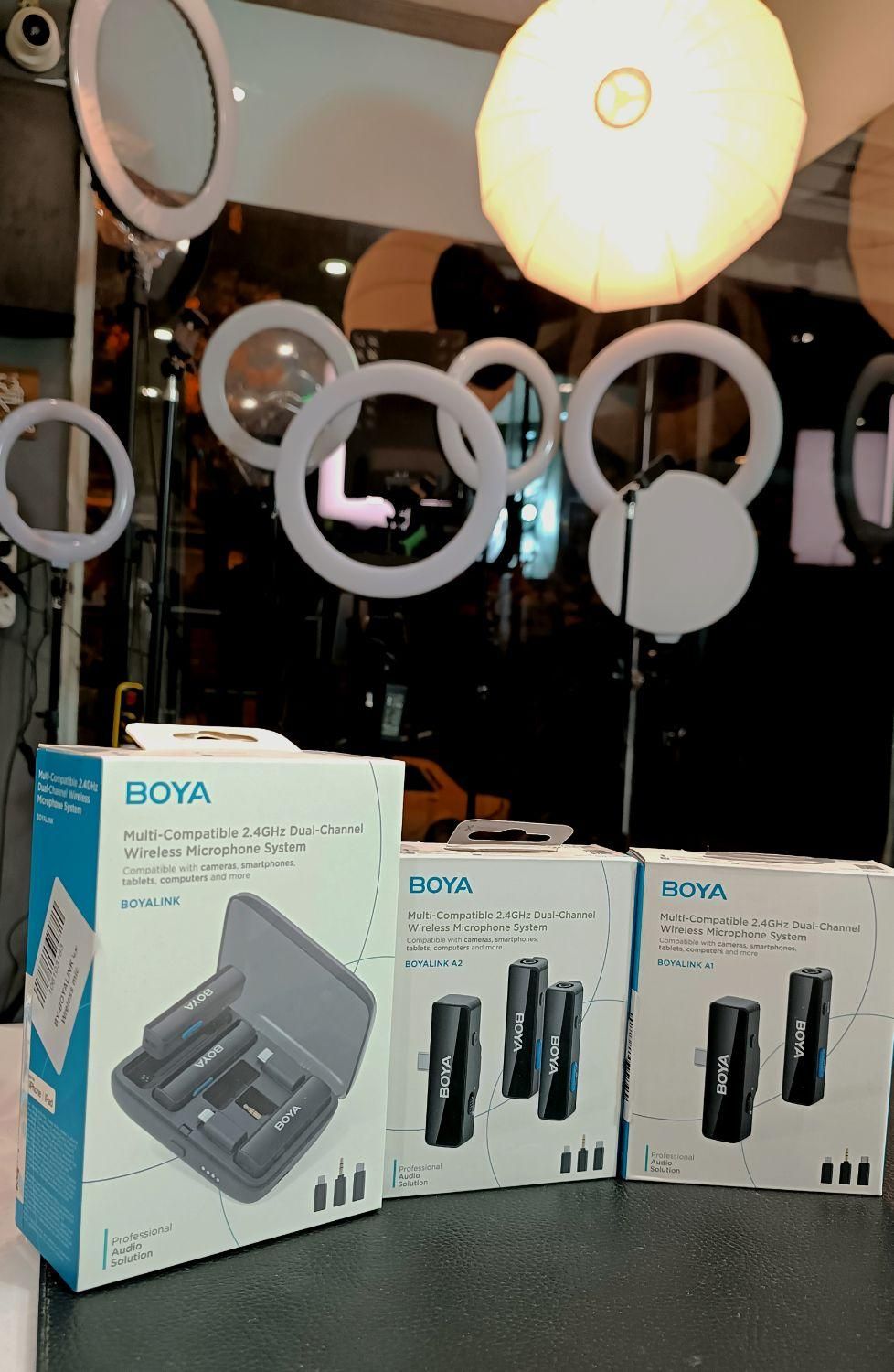 میکروفون یقه ای بویاboya link a1اتصال به تمام گوشی|دوربین عکاسی و فیلم‌برداری|مشهد, وکیل‌آباد|دیوار