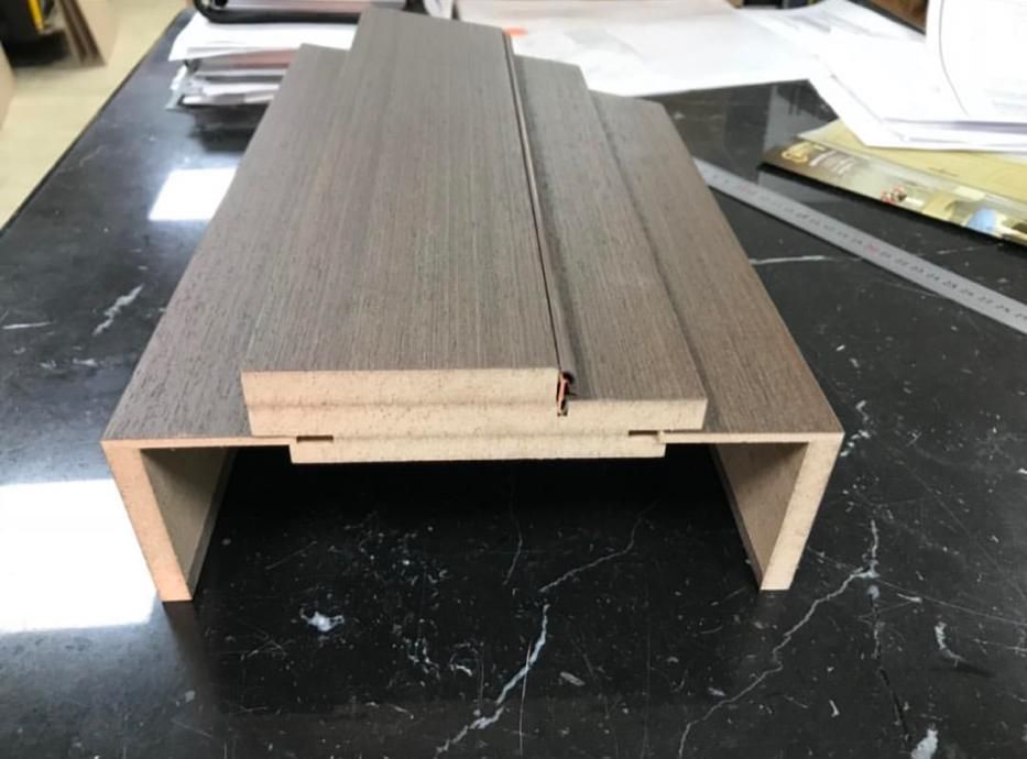 درب با چهارچوبMDF کشویی چارچوب اتاق و‌ سرویس ضد اب|مصالح و تجهیزات ساختمان|کرج, حصارک بالا|دیوار