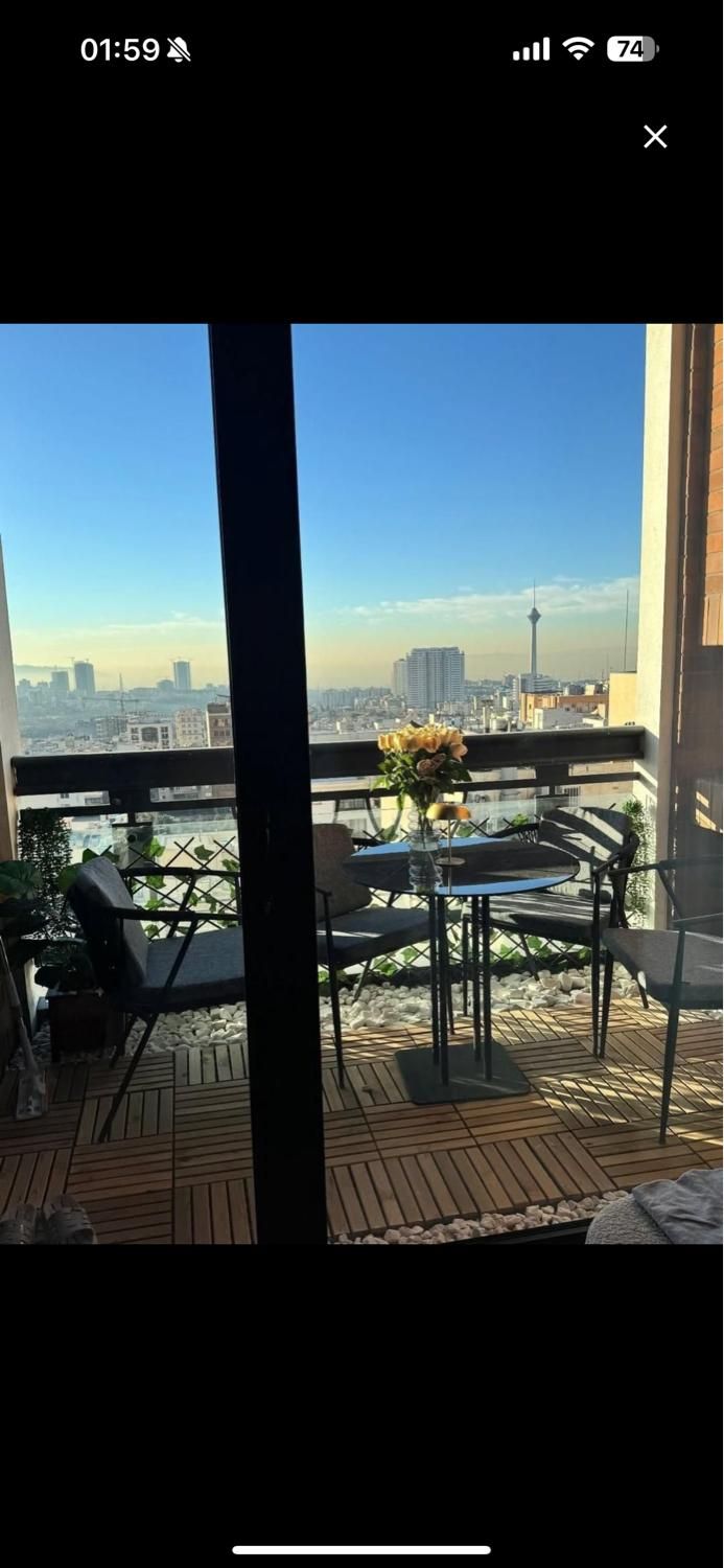 اجاره ماهانه مبله فول ویو دار زیر قیمت سعادتآباد|اجارهٔ کوتاهمدت آپارتمان و سوئیت|تهران, دریا|دیوار