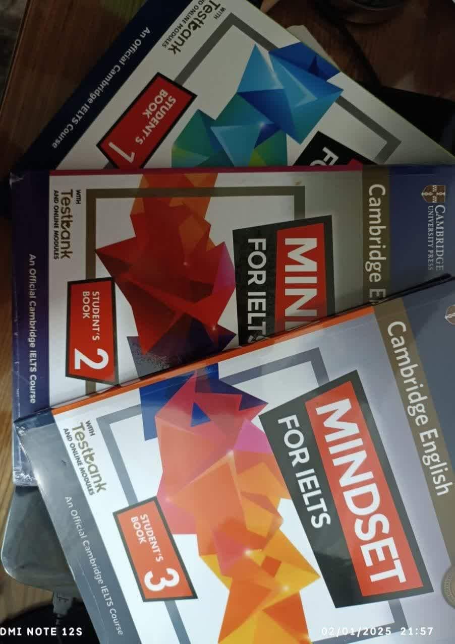 کتاب زبان آیلتس )mindset for IELTS  کاملا نو|کتاب و مجله آموزشی|اصفهان, دانشگاه اصفهان|دیوار