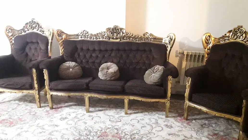 مبلمان۷نفره و میز غذاخوری۴نفره(امکان فروش جداگانه)|مبلمان خانگی و میز عسلی|تهران, شیوا|دیوار