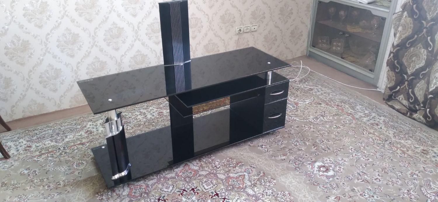 میز تلوزیون خارجی.مارک سونی تمپرد گلس|میز تلویزیون|مشهد, حجاب (شهرک غرب)|دیوار