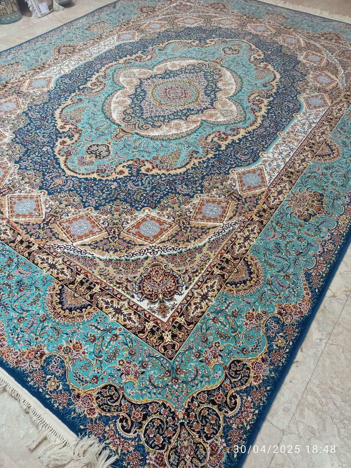 فرش کارکرده پرهام/دوتخته۱۲ متری اسپادانا ۱۰۰۰ شانه|فرش|مشهد, حجاب (شهرک غرب)|دیوار