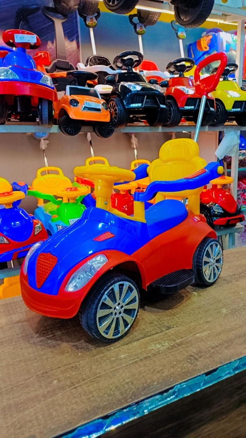 سه چرخه ماشینی ماشین حمل کودک آلفا|اسباب و اثاث بچه|مشهد, توس (بلوار توس)|دیوار