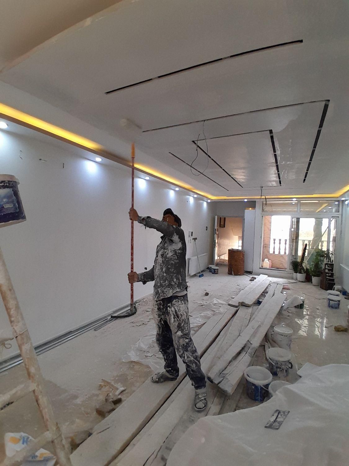 رنگ و نقاشی ساختمان|خدمات پیشه و مهارت|تربت‌حیدریه, اندیشه|دیوار