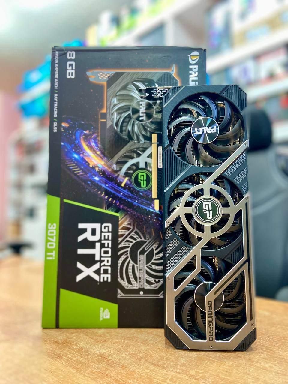 گرافیک PALIT RTX 3070Ti 8GB GAMING PRO|قطعات و لوازم جانبی رایانه|تهران, آجودانیه|دیوار