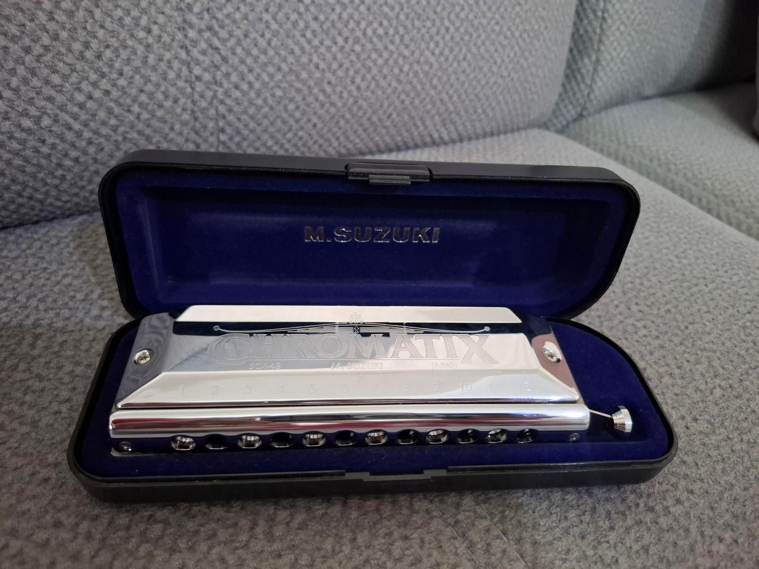 هارمونیکا سازدهنی سوزوکی SUZUKI CHROMATIX SCK-48|سازهای بادی|کهریزک, |دیوار