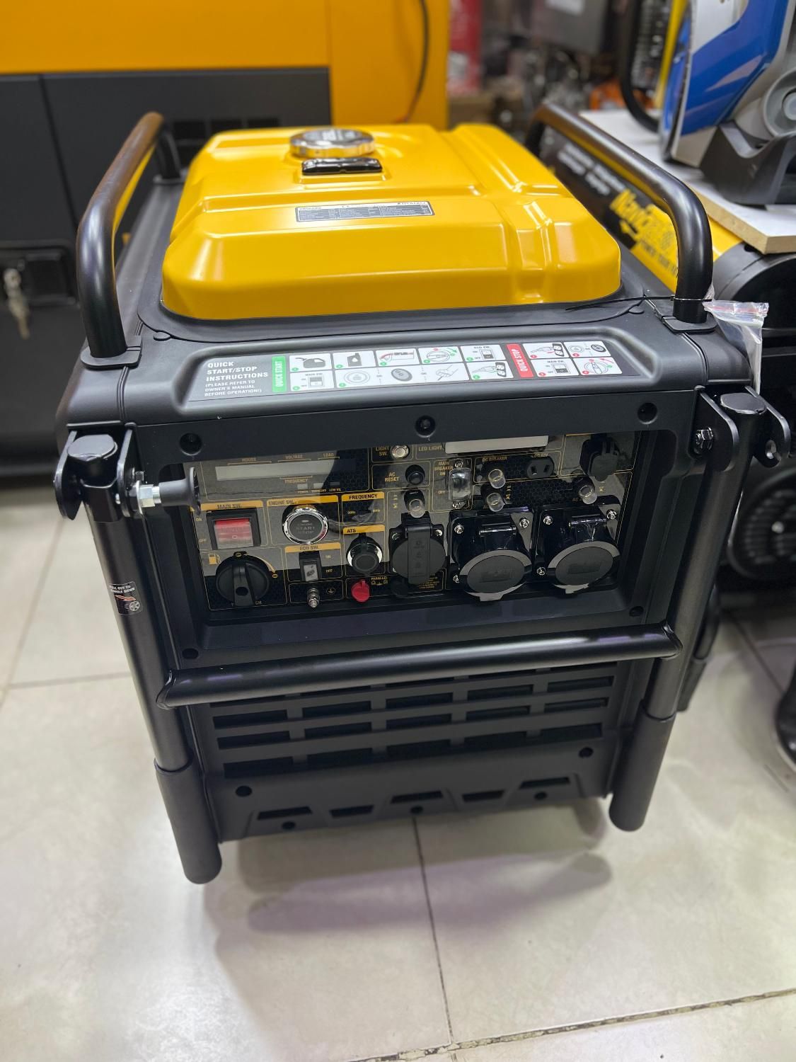 موتور برق سوپرسایلنت راکسیو 8.5کیلووات RB9000ie|ماشین‌آلات صنعتی|بوشهر, |دیوار