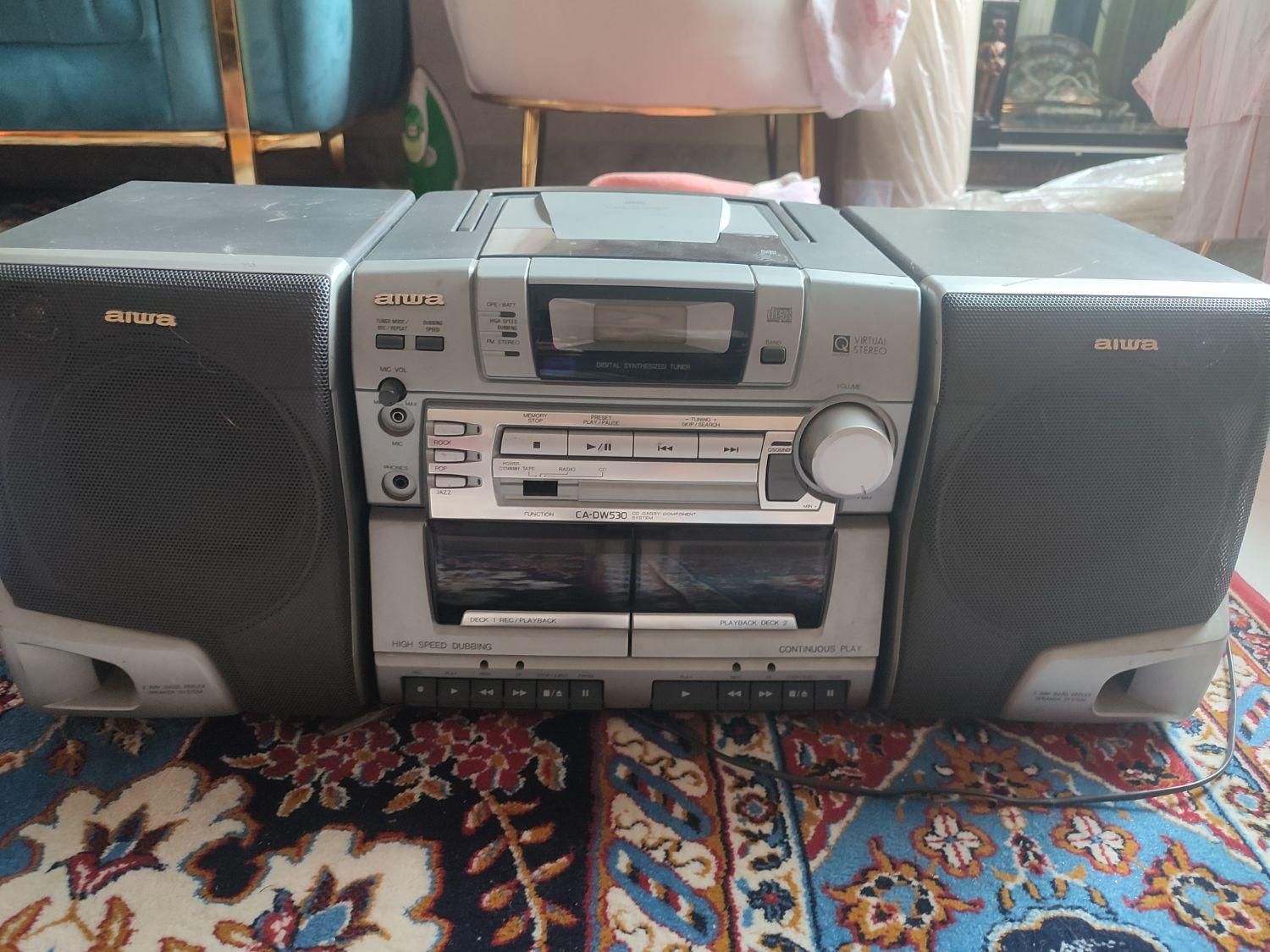 ضبط صوت آیوا اصل ژاپن  مدل CA-DW530|سیستم صوتی خانگی|تهران, جنت‌آباد جنوبی|دیوار