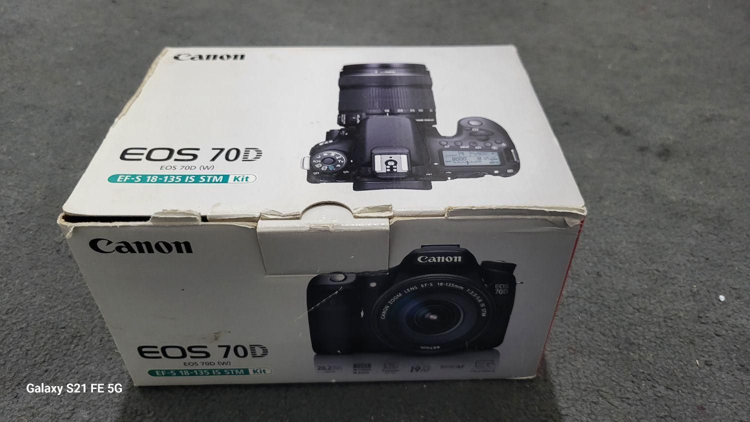 دوربین 70d canon|دوربین عکاسی و فیلم‌برداری|نجف‌آباد, امیرآباد|دیوار