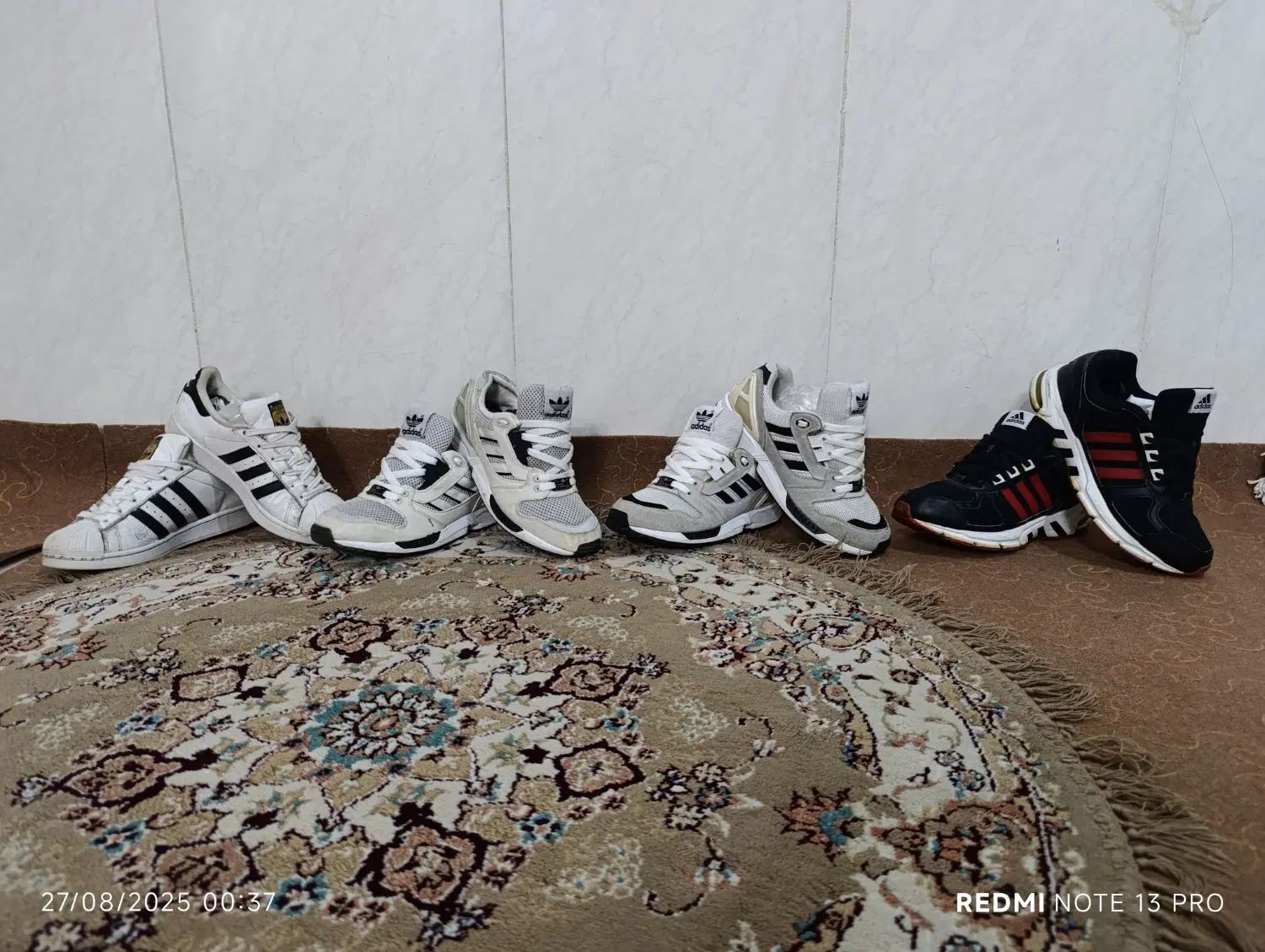کتونی حوله ای برزنتی اکومنت 10 سوپراستار zx اسیکس|کیف، کفش، کمربند|تهران, شادآباد|دیوار