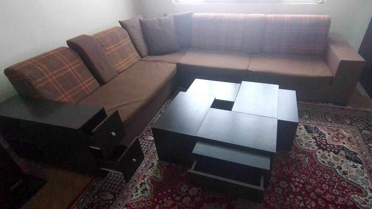 کاناپه فرم ال Eldorado و ست میز لانچ|مبلمان خانگی و میز عسلی|تبریز, |دیوار