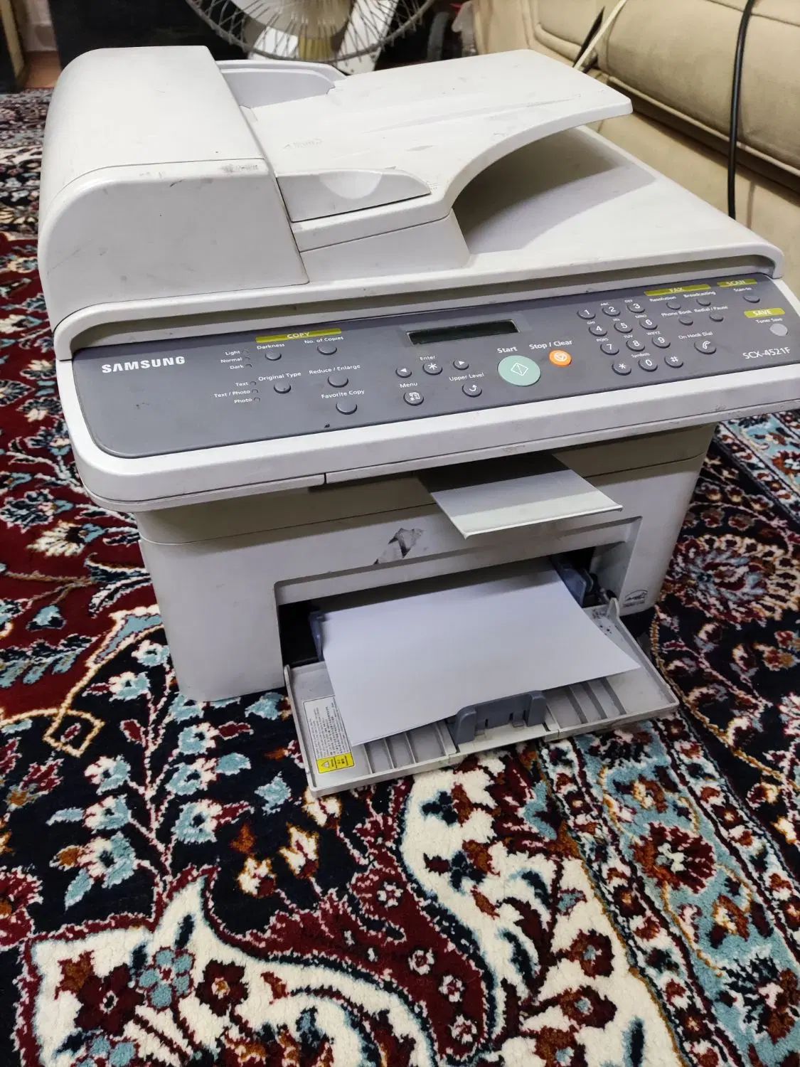 پرینتر 4 کاره سامسونگ SCX-4521F با دو عدد کارتریج|پرینتر، اسکنر، کپی، فکس|مشهد, گاز|دیوار