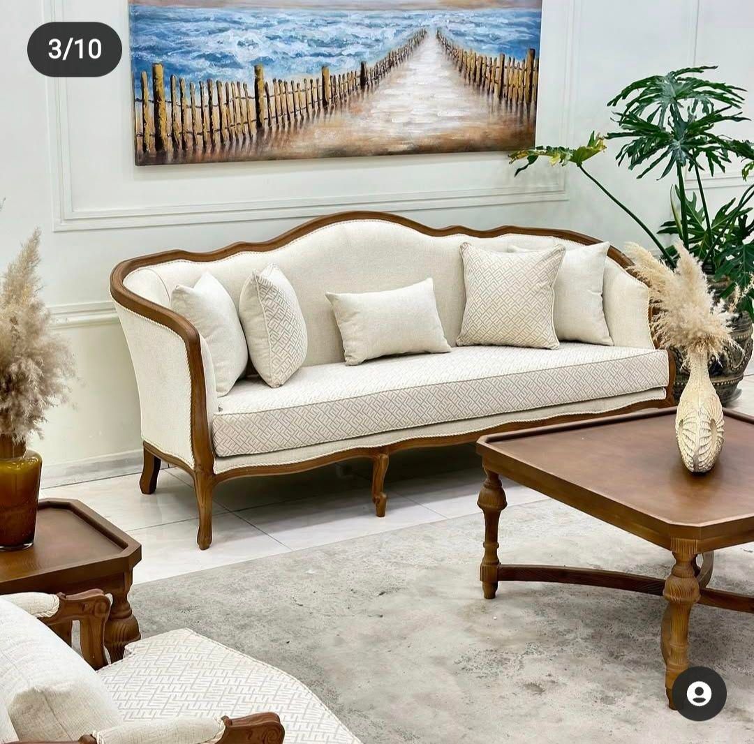 مبل مدل کوئین ** کیفیت توی عکس مشخصه **|مبلمان خانگی و میز عسلی|خرمآباد, |دیوار