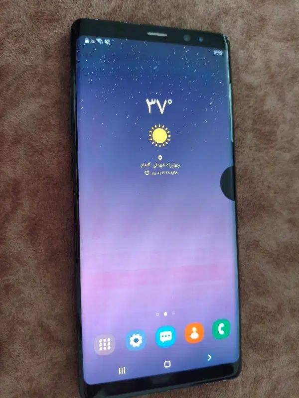 گوشی کارکرده سامسونگ NOTE 8|موبایل|اصفهان, بهارستان|دیوار