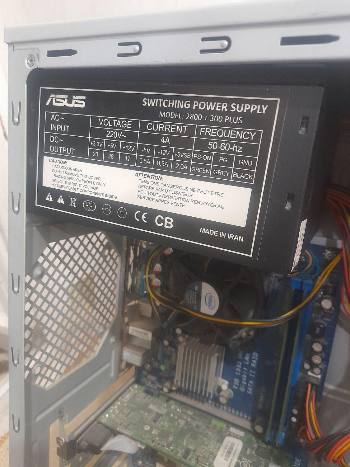 کیس خالی ddr2|رایانه رومیزی|قم, چهار مردان|دیوار