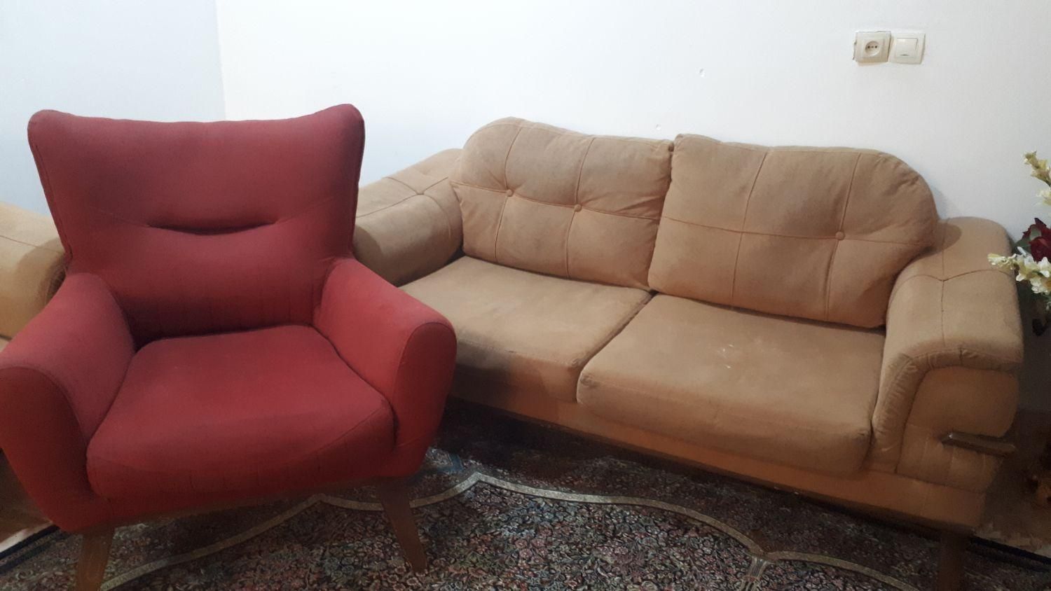 مبل راحتی|مبلمان خانگی و میز عسلی|جیرفت, |دیوار