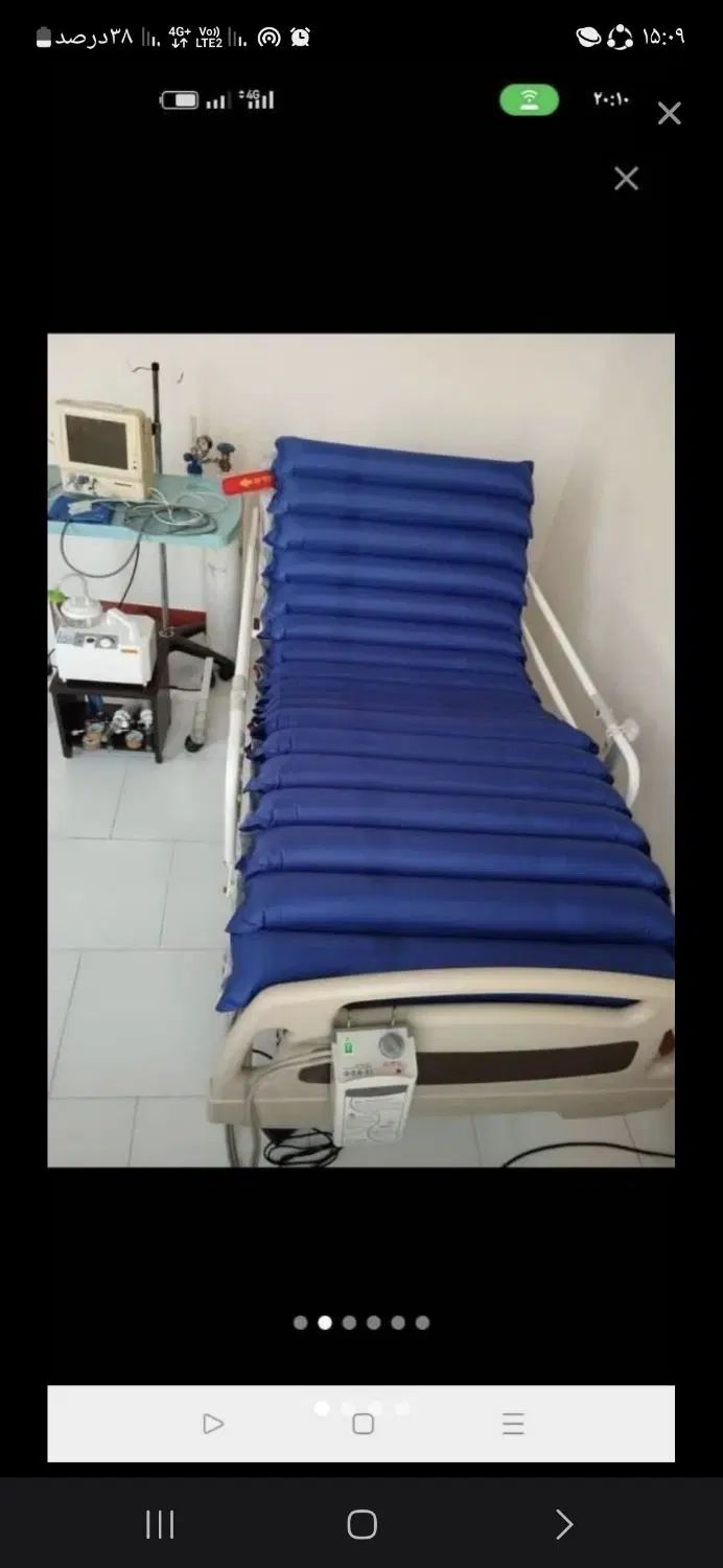 تخت بیماربرقی سه حالته جکی قابل نتظیم ارتفاع اجاره|آرایشی، بهداشتی، درمانی|تهران, نیروی هوایی (پیروزی)|دیوار