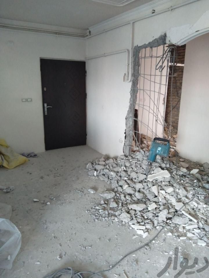 بتن کن تخریب کار ساختمان تخریب کاری کلی وجزئ|خدمات پیشه و مهارت|تبریز, |دیوار