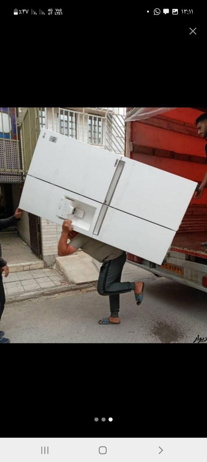 کارگر اسباب کشی حمل و جابجایی اثاث منزل باربری|خدمات حمل و نقل|کرمان, |دیوار