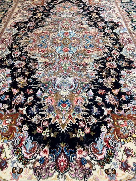 فرش جفت ۶متر دستباف طرح تبریز سالارچله ابریشم ۵۰رج|فرش|تهران, دریاچه شهدای خلیج فارس|دیوار