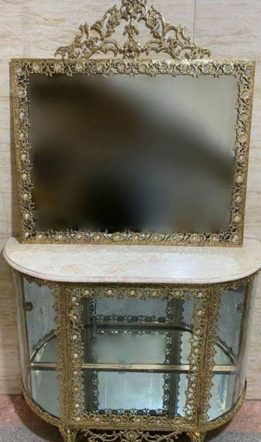 وسایل برنزی برنز برنزی|بوفه، ویترین، کنسول|کرج, حصارک پایین|دیوار