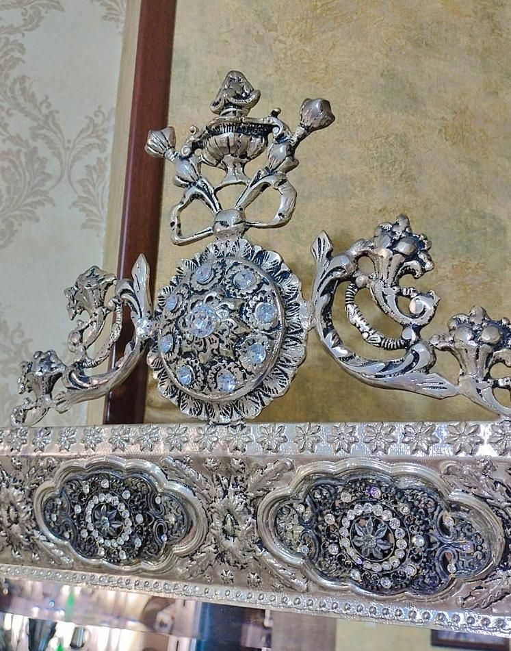 آینه شمعدان سلطنتی طرح اسلیمی سنتی ۱۱۲ سانتی|آینه|قزوین, |دیوار