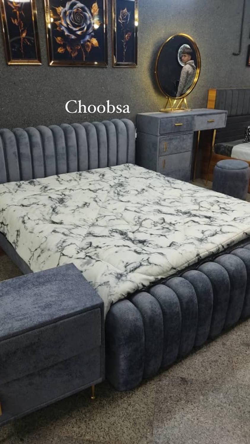 سرویس خواب تدی|تخت و سرویس خواب|یزد, |دیوار