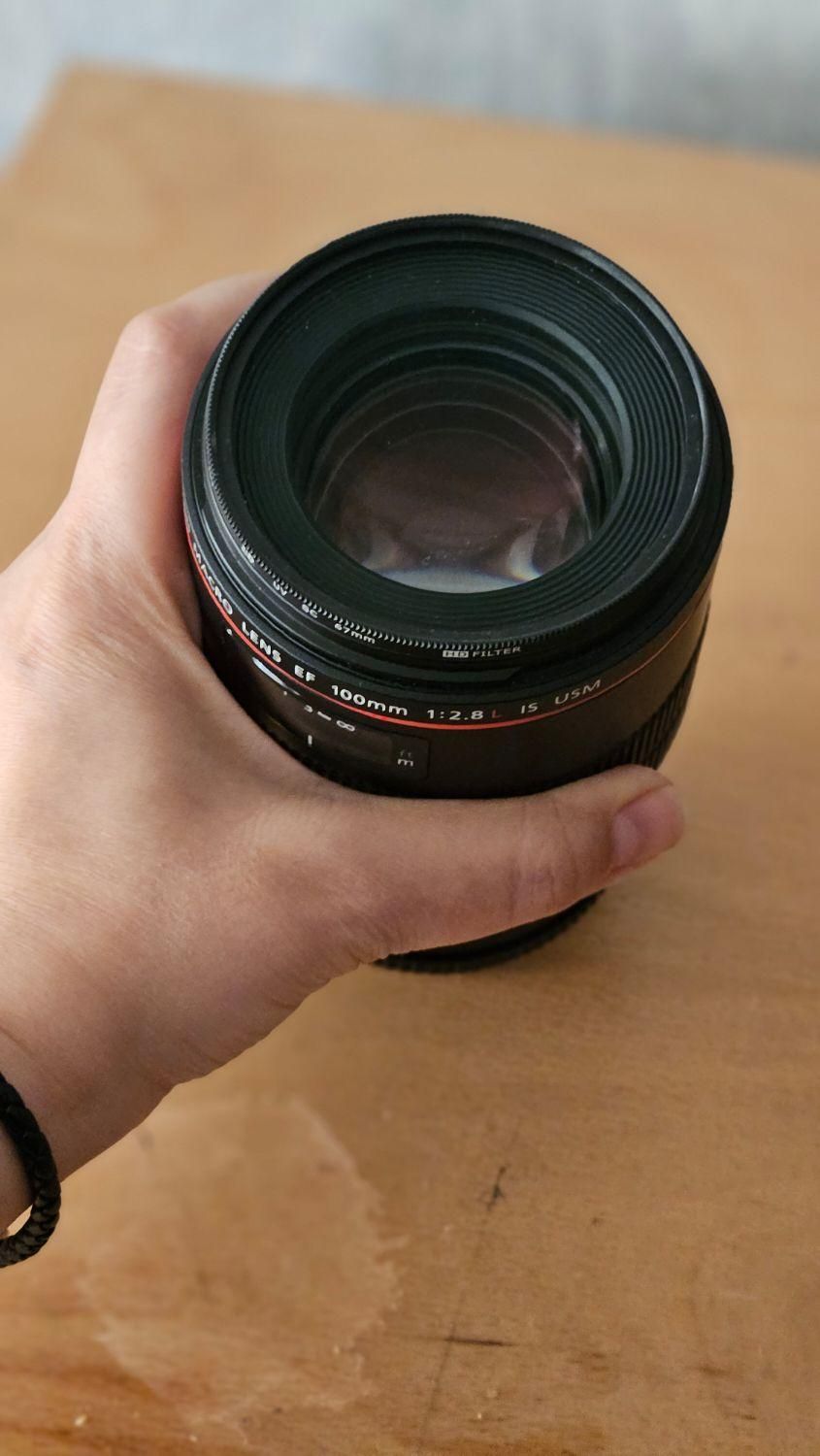 لنز 100mm macro canon|دوربین عکاسی و فیلم‌برداری|تهران, سعادت‌آباد|دیوار