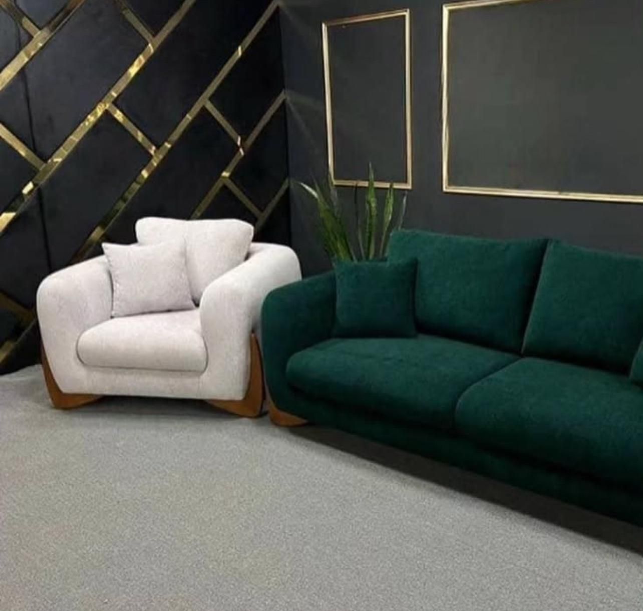 مبل راحتی مینیمال نیلوفر کد ۱۲۹۰|مبلمان خانگی و میز عسلی|خرمآباد, |دیوار