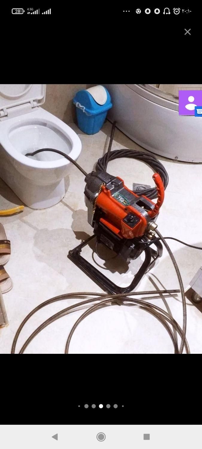 چاه بازکن لوله بازکنی فنرزن شبانه روزی بمدت15دقیقه|خدمات پیشه و مهارت|دامغان, |دیوار