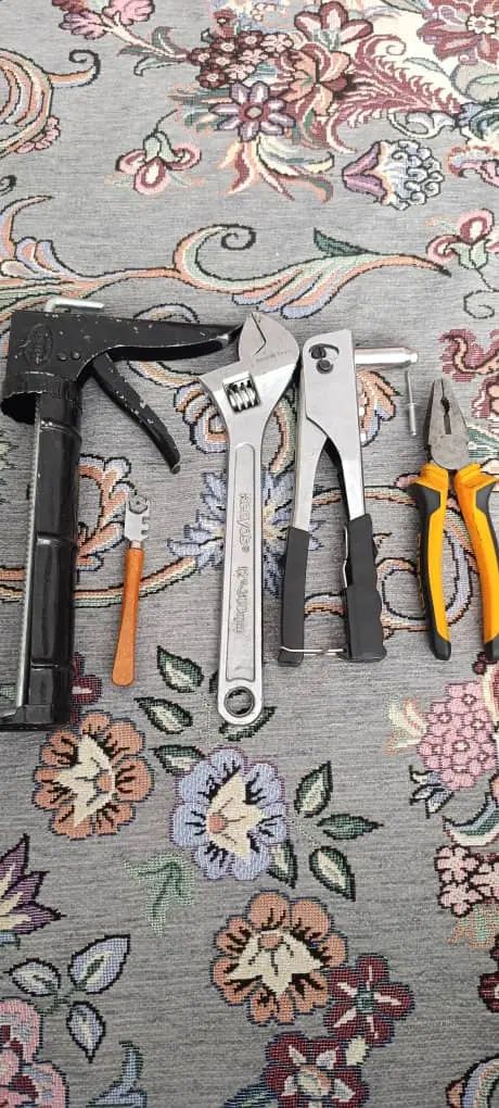فروش اچارفرانسه‌انبردست‌شیشه‌بر‌دستگاه‌پرچ و....|ابزارآلات|تهران, اتابک|دیوار
